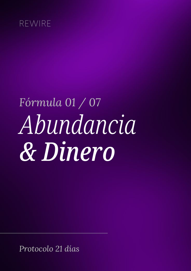 Fórmula 21 días abundancia & dinero