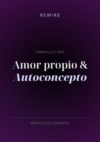 Fórmula 21 días amor propio & autoconcepto